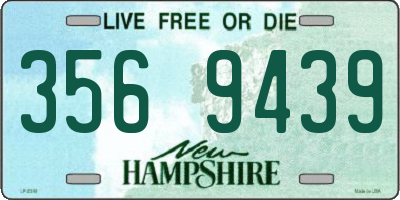 NH license plate 3569439