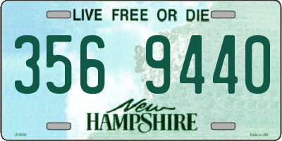 NH license plate 3569440