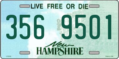 NH license plate 3569501