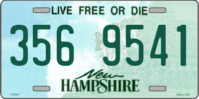 NH license plate 3569541