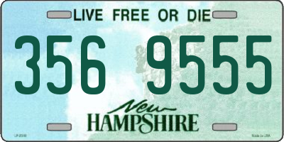 NH license plate 3569555