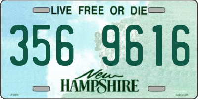 NH license plate 3569616