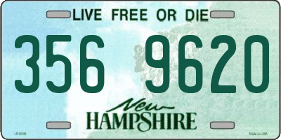 NH license plate 3569620