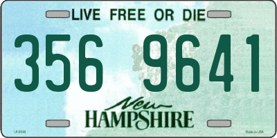 NH license plate 3569641