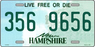 NH license plate 3569656