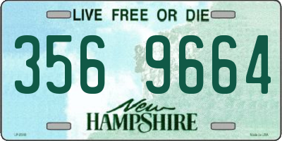 NH license plate 3569664