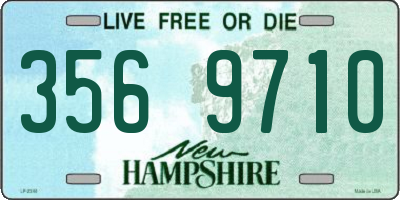 NH license plate 3569710