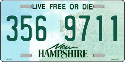 NH license plate 3569711