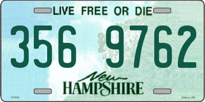 NH license plate 3569762