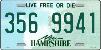 NH license plate 3569941