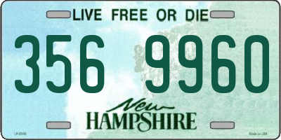 NH license plate 3569960