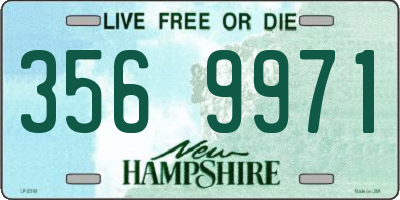 NH license plate 3569971