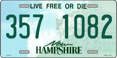 NH license plate 3571082
