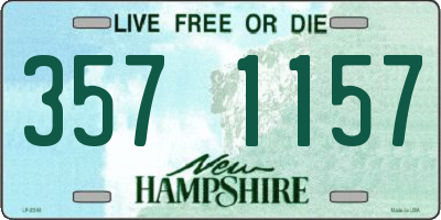 NH license plate 3571157