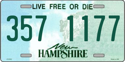 NH license plate 3571177