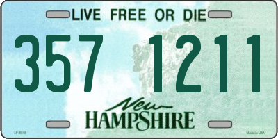 NH license plate 3571211
