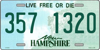NH license plate 3571320