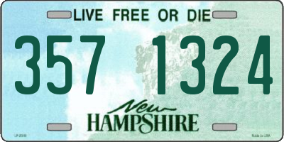 NH license plate 3571324