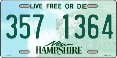 NH license plate 3571364
