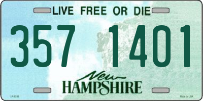 NH license plate 3571401