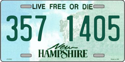 NH license plate 3571405
