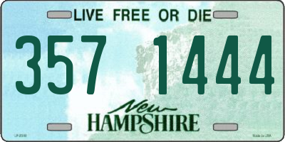 NH license plate 3571444