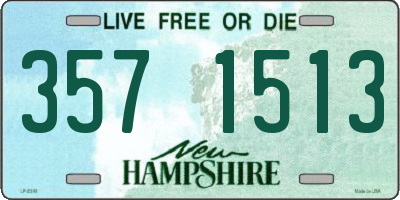 NH license plate 3571513