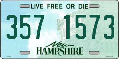 NH license plate 3571573