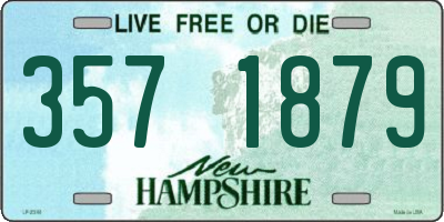 NH license plate 3571879