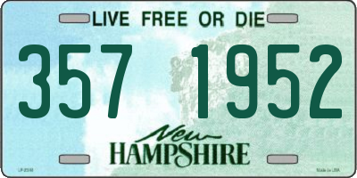 NH license plate 3571952