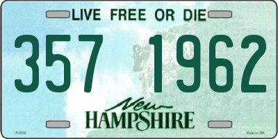 NH license plate 3571962
