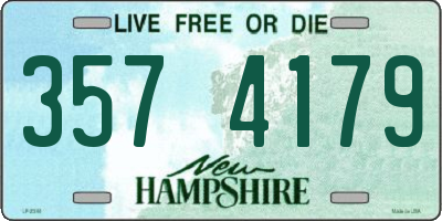 NH license plate 3574179