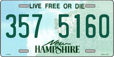 NH license plate 3575160