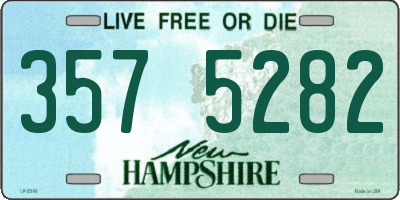NH license plate 3575282