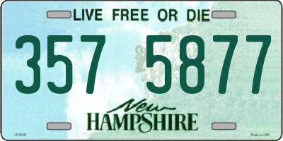 NH license plate 3575877