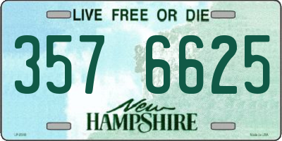 NH license plate 3576625