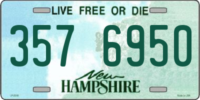 NH license plate 3576950
