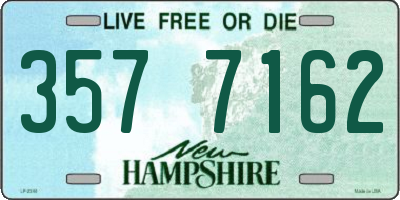 NH license plate 3577162