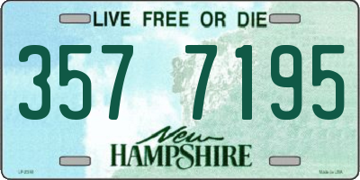 NH license plate 3577195