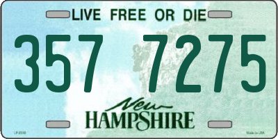 NH license plate 3577275