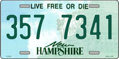 NH license plate 3577341
