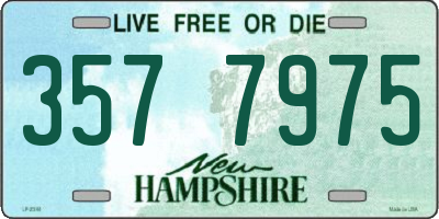 NH license plate 3577975