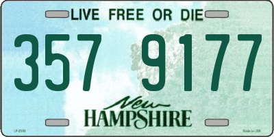 NH license plate 3579177