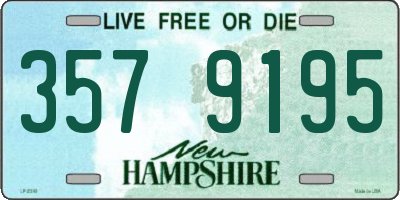 NH license plate 3579195