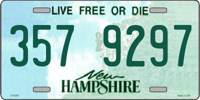 NH license plate 3579297