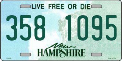 NH license plate 3581095