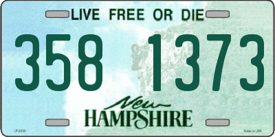 NH license plate 3581373