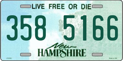 NH license plate 3585166