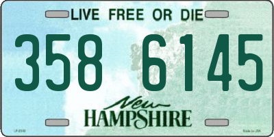 NH license plate 3586145