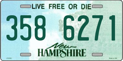 NH license plate 3586271